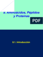 8. Aminoácidos, péptidos y proteínas