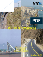Aaponencia 4 - Politicas en El Sector Transporte