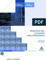 Principios Del Catastro Multipropósito - Octubre 2021 PDF