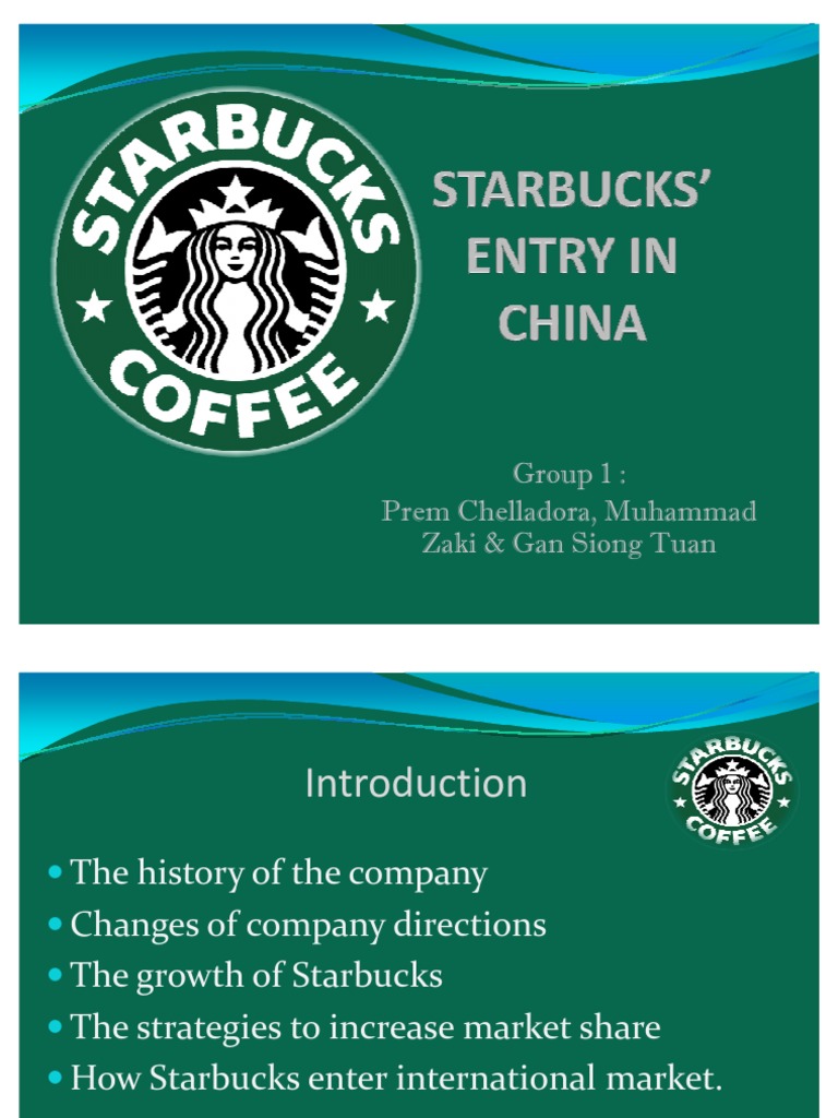 Starbucks presentation thesis picture