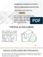 Geometría DESCRIPTIVA VISTAS AUXILIARES