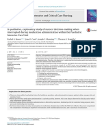 A Qualitative Exploratory Study of Nurses Decision Maki 2018 Intensive And