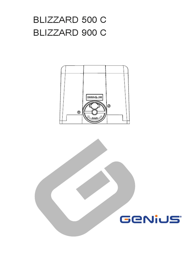 Genius Blizzard 500c 900c.it - Es | PDF | Evaluación del ciclo de vida ...