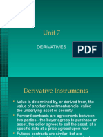 Unit 7 Derivatives