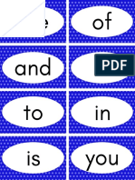 Sight Words 1