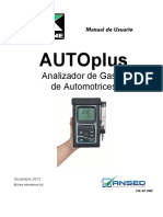 Ansed - Kane Autoplus User Manual - Spanish 2014
