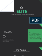Elite: It's About Creating The Tools So People Take Action