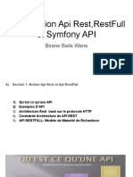 Presentation API Rest,RestFull Et Symfony API