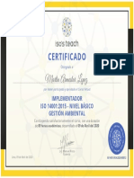 IMPLEMENTADOR ISO 14001 2015