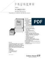 Liquisys M CLM223/253: Technical Information