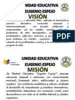 Images Misión, Vision Ideario 2016 2017