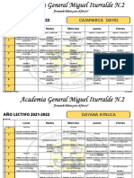 Horario de Profesor BS Y BGU 2021-2022