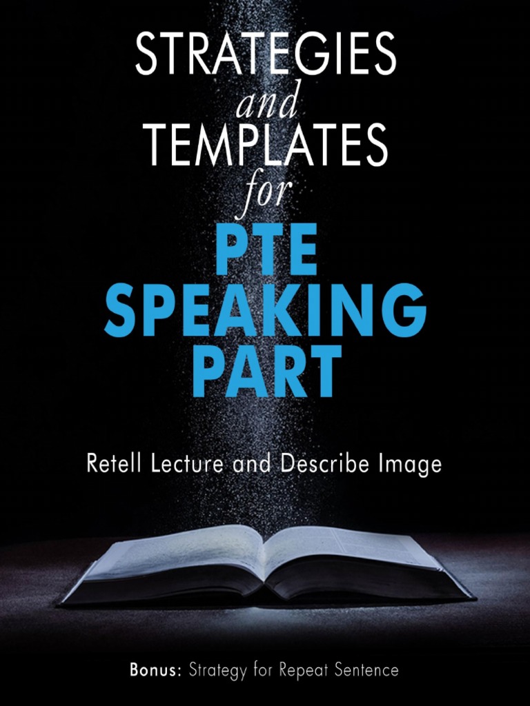 PTE Speaking Strategies and Templates | PDF | Chart | Communication