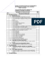 Lista Factorilor de Risc - Fierar-Betonist