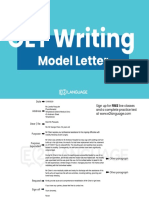 OET Writing Model Letter