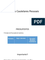 Aula - Medidas Cautelares Pessoais