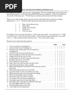 Child Adolescent Perfectionism Scale