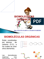 Sesión 2. Teoría Biomoléculas orgánicas. Lípidos y Carbohidratos