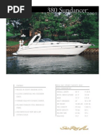 Download Sea Ray Sundancer 380 2001 Spec Sheet by Bobby Ghazi SN53701550 doc pdf