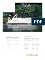Sea Ray Sundancer 380 (2001) Spec Sheet