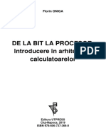 De La Bit La Procesor. Introducere În Arhitectura Calculatoarelor