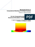 On The Computational Modeling and Numerical Simulation of FSW Processes