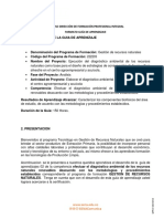 Guia de Aprendizaje 02 (Efectuar El Diagnóstico Ambiental - GRN)