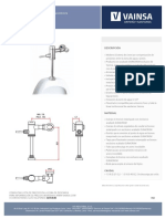 Fluxómetro mecánico urinario indirecta palanca duracrom
