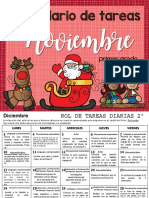 Calendario Primero Diciembre