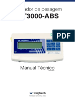 Indicador de pesagem WT3000-ABS