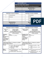 English Lit-Lang Semester Syllb