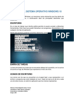 Entorno Del Sistema Operativo Windows 10