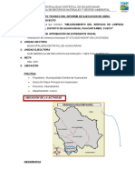3. Memoria Descriptiva Queuñacancha Agosto