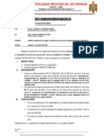 Informe N°78-2021 Solicita Certificado de Trabajo