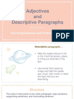 Text 2 Unit 4 B - Descriptive Paragraphs and Adjectives