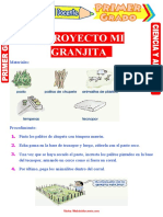 Proyecto Mi Granjita para Primer Grado de Primaria