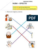 Ficha de Aplicacion Causa-Efecto 3er Grado 2021