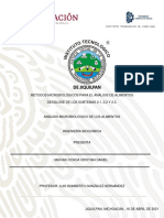 Métodos Microbiológicos para El Análisis de Alimentos 2,1-2,2-2,3.