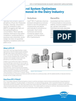 Real-Time Control System Optimizes Phosphorous Removal in the Dairy Industry