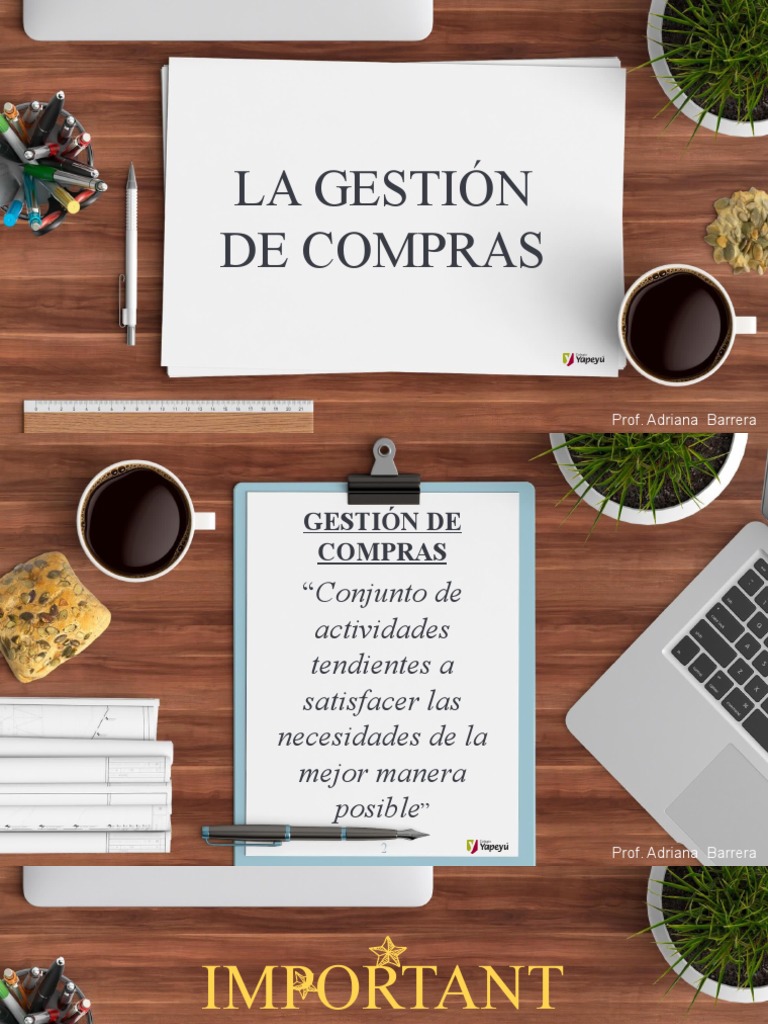 La Gestión de Compras | PDF | Presupuesto | Procesos de negocio