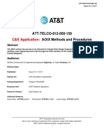 ATT-TELCO-812-000-159-AOtX Methods and Procedures