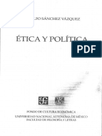 Adolfo Sánchez Vázquez - Ética y Política (2007, CFE,UNAM-FFyL) - Libgen.lc