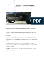 Relación Entre Consumo y Emisiones de CO2