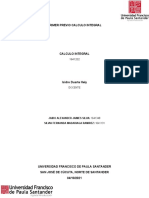 Primer Previo Calculo Integral