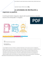 SASISOPA para Las Actividades de Distribución y Expendio Al Público - Agencia de Seguridad, Energía y Ambiente - Gobierno - Gob - MX