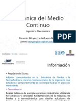 Clase 0 Mecanica Del Medio Continuo