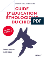 Guide D'Éducation Éthologique Du Chien: La Part Du Loup