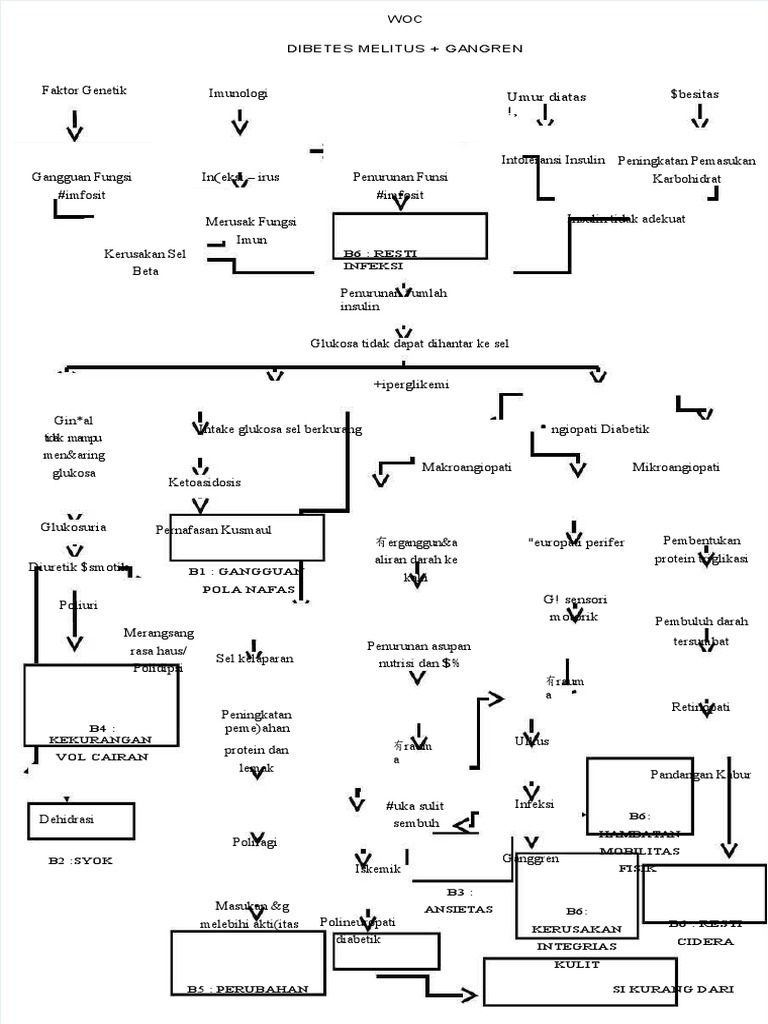 PDF Woc DM Gangren | PDF