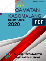 Kecamatan Kasomalang Dalam Angka 2020