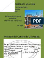 PDF Metodo Cuantitativo para La Localizacion de Una Sola Instalacion